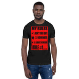 My Rules-Red T-Shirt