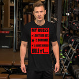 My Rules-Red T-Shirt